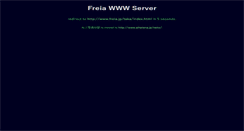 Desktop Screenshot of freia.jp
